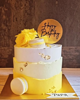 Ombre or Fault Line Cake