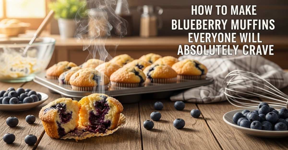 How to Make Blueberry Muffins Everyone Will Absolutely Crave