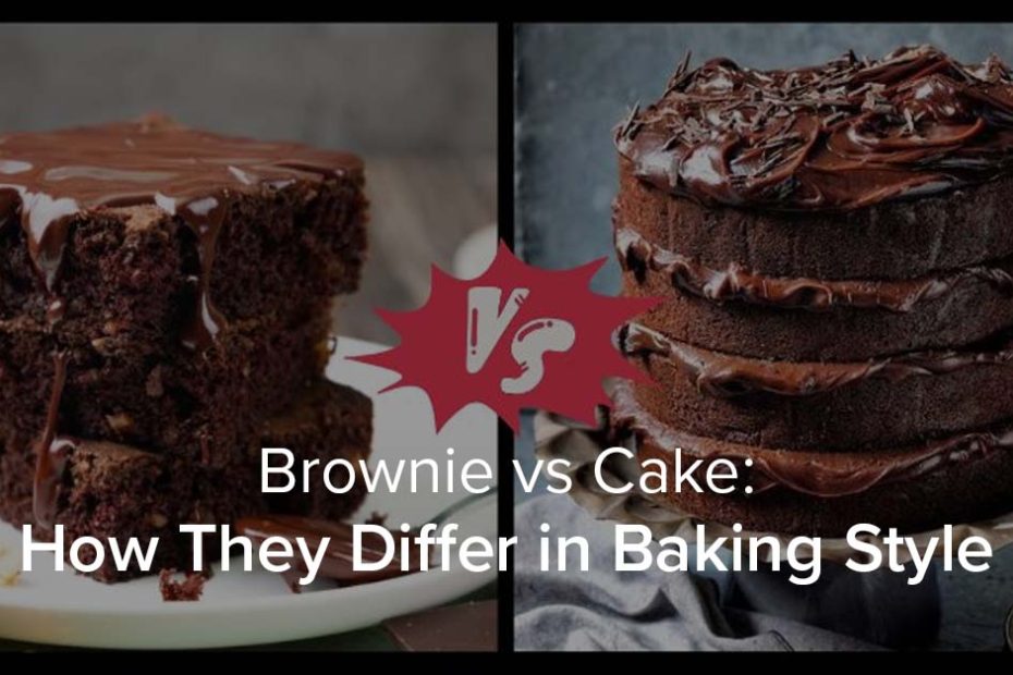 Brownie vs Cake: How They Differ in Baking Style