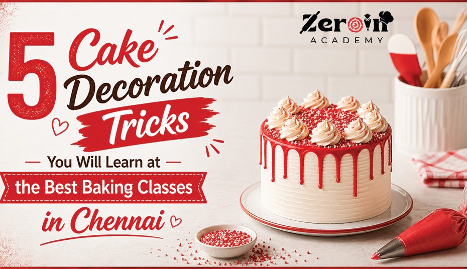 5 Cake Decoration Tricks You Will Learn at the Best Baking Classes in Chennai