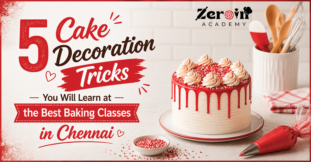 5 Cake Decoration Tricks You Will Learn at the Best Baking Classes in Chennai