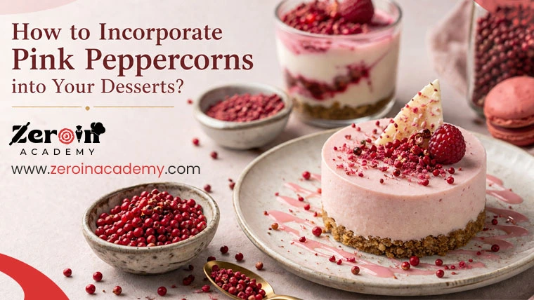 How to Incorporate Pink Peppercorns into Your Desserts