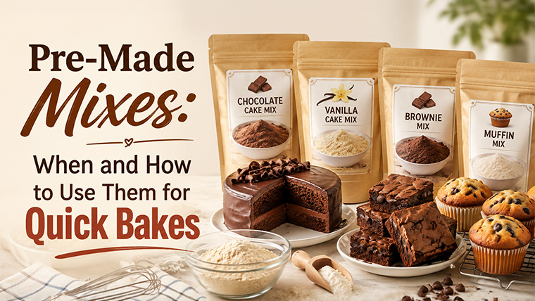 Pre-Made Mixes: When and How to Use Them for Quick Bakes