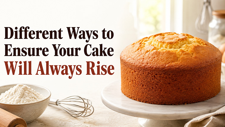 Different Ways to Ensure Your Cake Will Always Rise