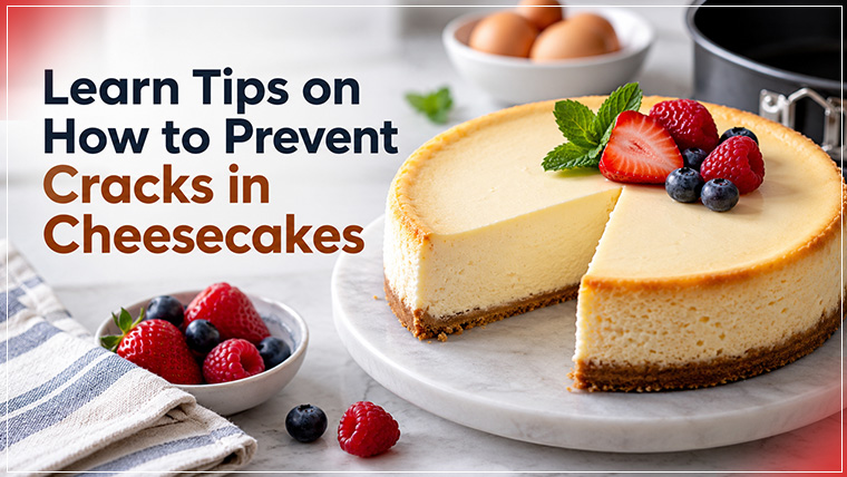 Learn Tips On How To Prevent Cracks In Cheesecakes