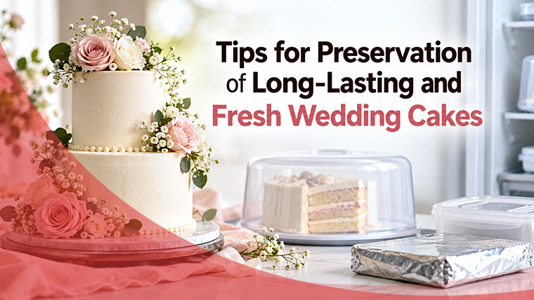 Tips for Preservation of Long-Lasting and Fresh Wedding Cakes