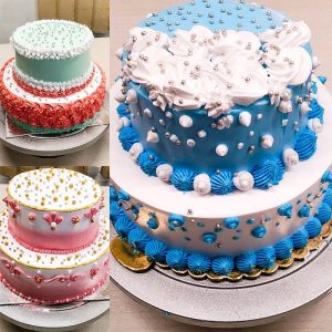 Decorated cakes