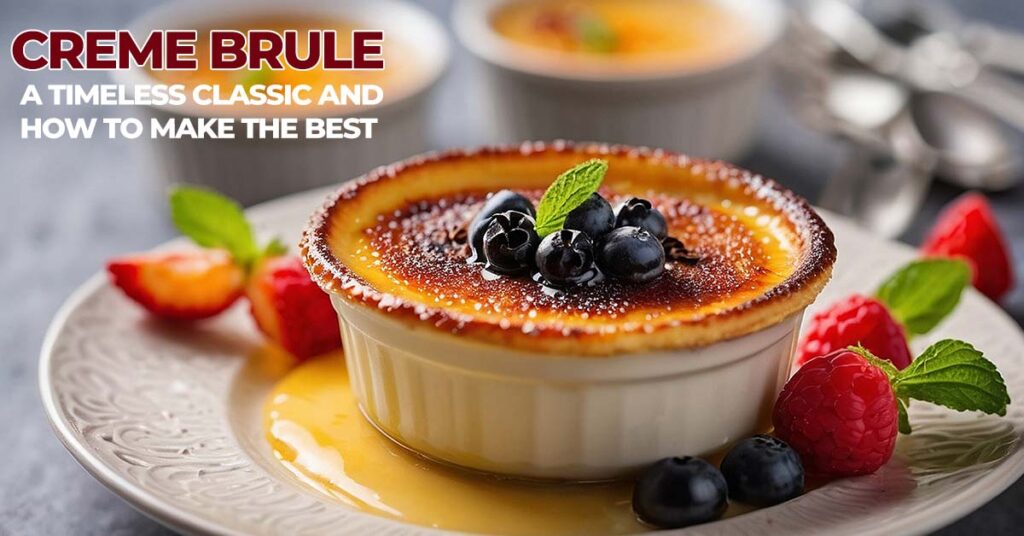 Crème Brûlée A Timeless Classic and How to Make the Best