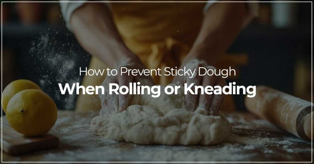 How to Prevent Sticky Dough When Rolling or Kneading