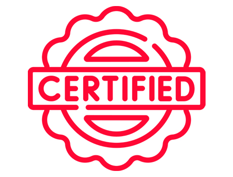 Certifies course Icon new
