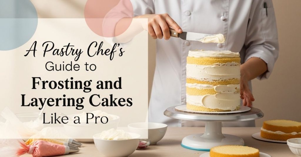 A Pastry Chef’s Guide to Frosting and Layering Cakes Like a Pro