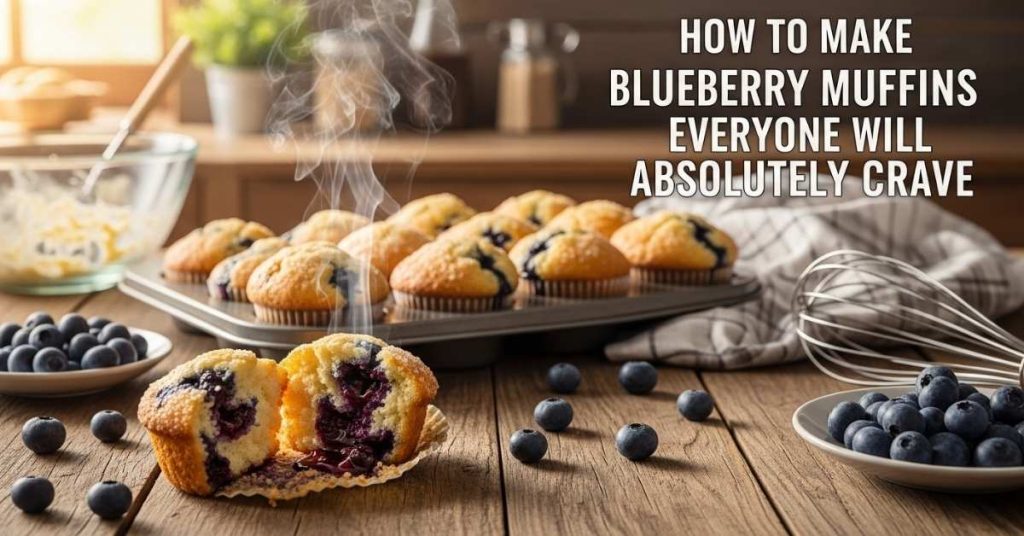 How to Make Blueberry Muffins Everyone Will Absolutely Crave