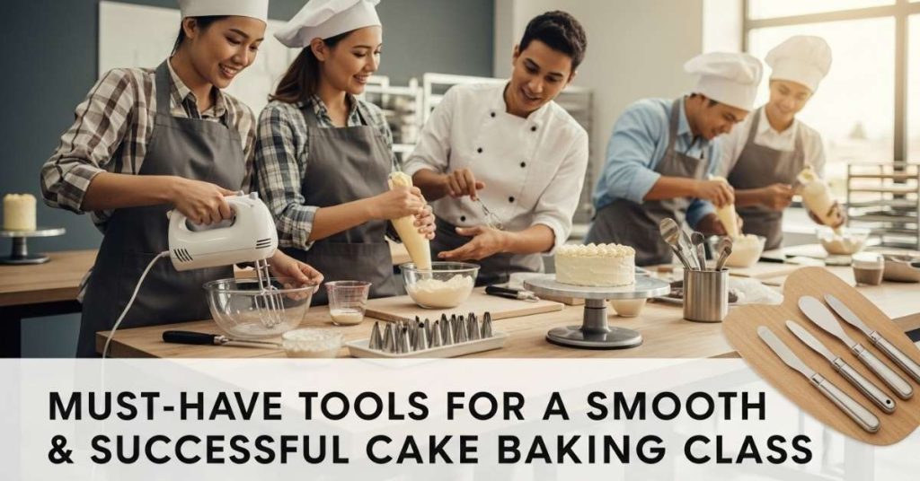 Must-Have Tools for a Smooth & Successful Cake Baking Class